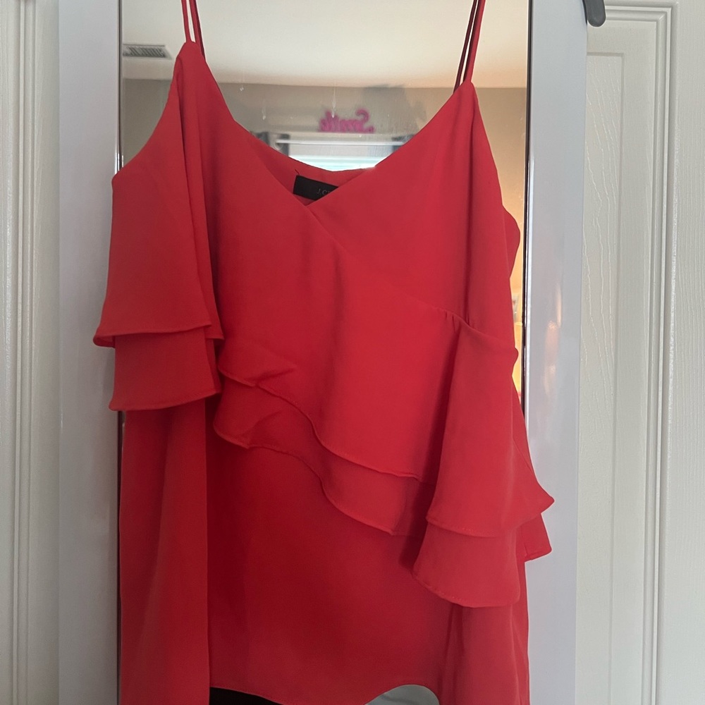 JCrew Orange Top